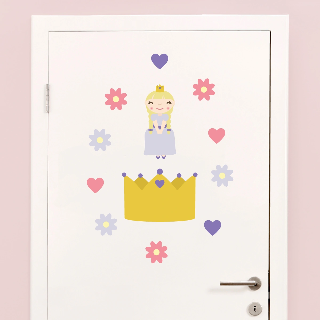 Preview of Door Stickers: Princesses