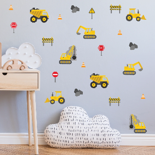 Preview of Wall Decals: Heavy Duty Vehicles