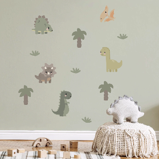 Preview of Wall Decals: Dinosaurs