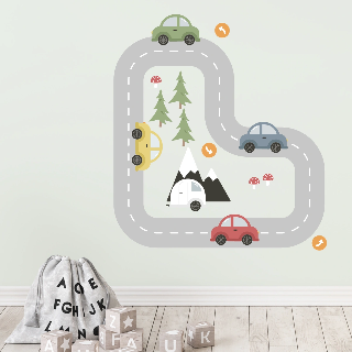 Preview of Wall Decals: Cars