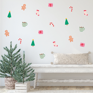 Preview of Wall Decals: Cozy Christmas