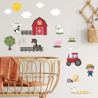 Preview of Wall Decals: Farm Life