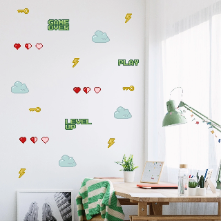 Preview of Wall Decals: Gaming Retro