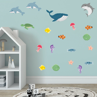 Preview of Wall Decals: The Deep Sea