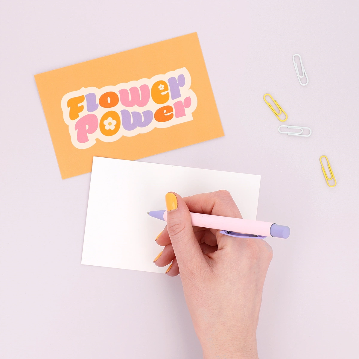 Birthday Cards: Flower Power (10 pcs.) 4/6
