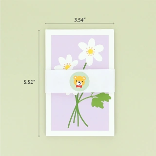Birthday Cards: Flowers (10 pcs.) 5/6