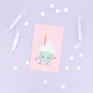 Birthday Cards: Sweets (10 pcs.) 4/6