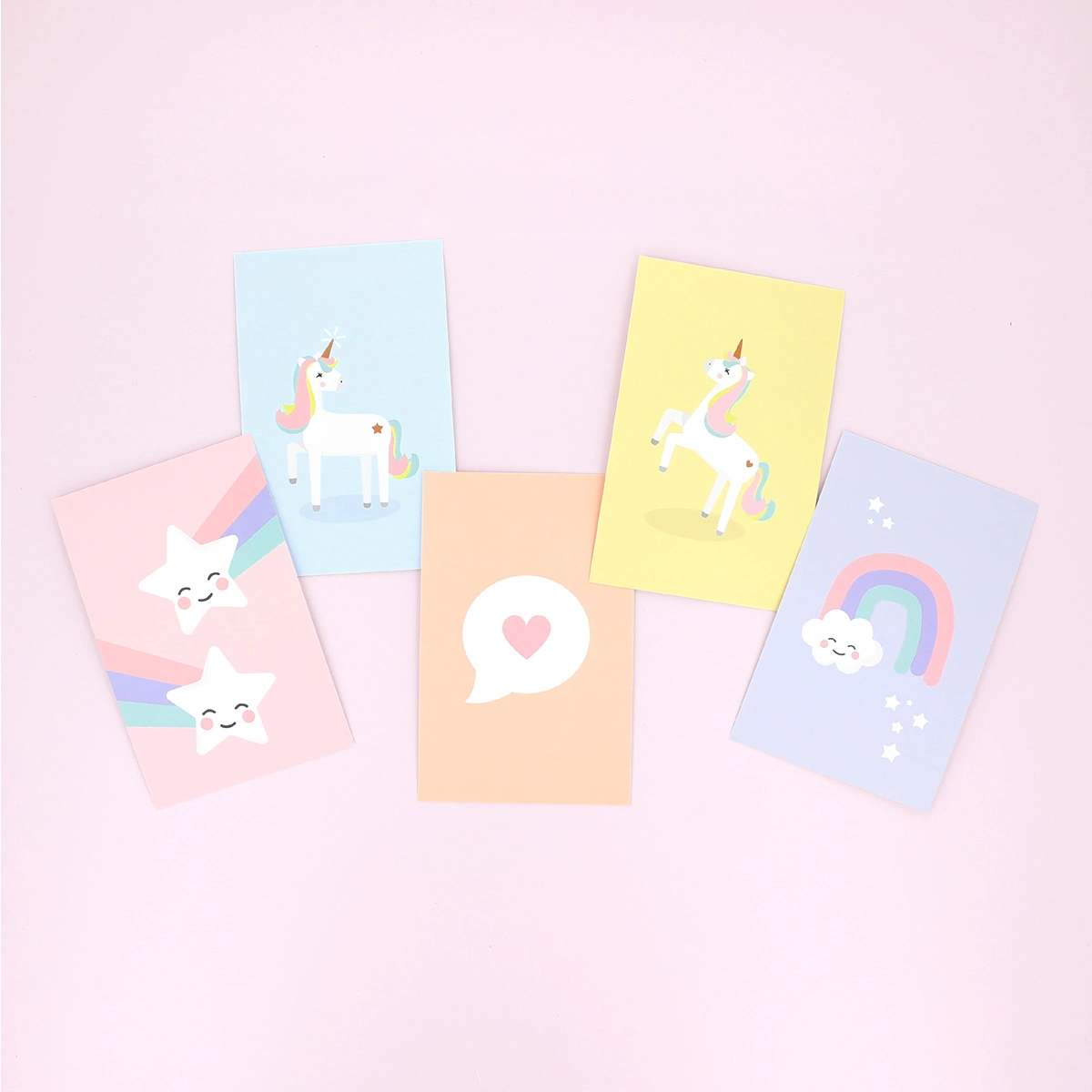 Birthday Cards: Unicorn (10 pcs.) 6/6
