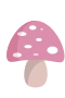 Pink Mushroom