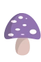 Purple Mushroom
