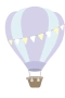Purple Hot Air Balloon