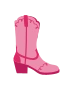 Pink Cowboy Boot
