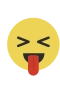 Face with tounge