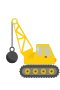 Demolition Crane