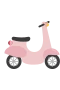 Pink scooter