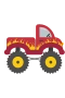Red monster truck