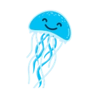 Blue Jellyfish
