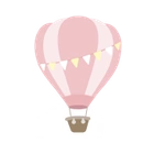 Pink Hot Air Balloon